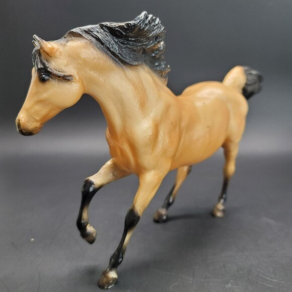 Breyer Horse Butterscotch Kiger Mustang Vintage Figurine Silver Stamp  PR187 - Picture 6 of 9